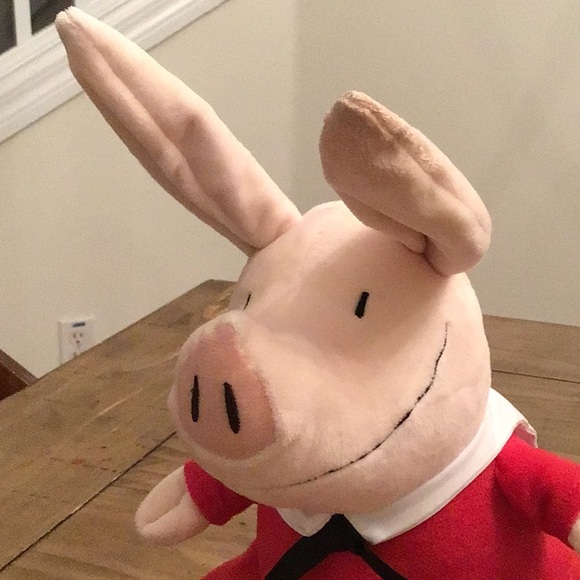 OLIVIA THE PIG Red Dress 15" Plush Toy Kohl's Cares Plush - Picture 2 of 11